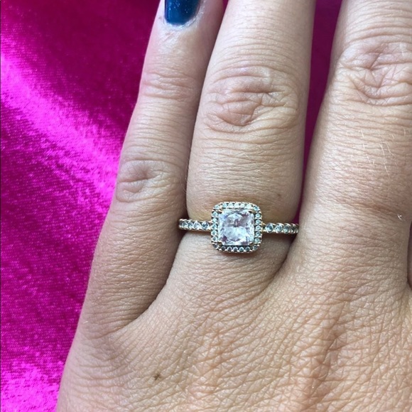 Authentic Pandora Sparkle Halo ring - Picture 4 of 5